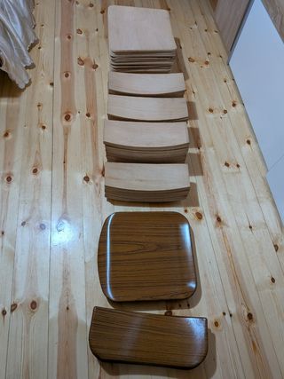 Asientos y respaldos de sillas