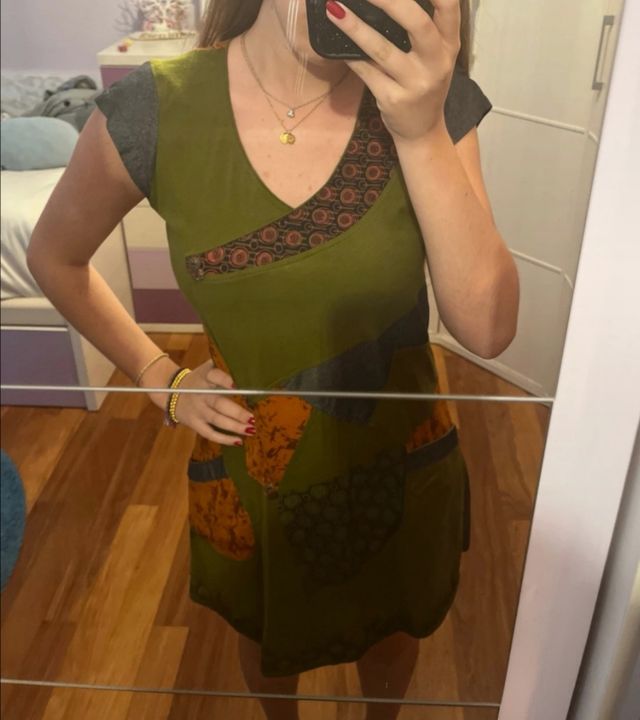 Vestido Planet Import - Verde Oliva