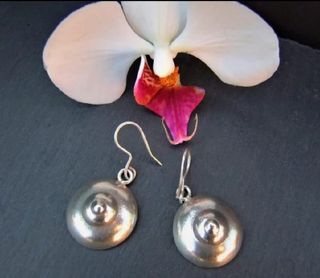 Pendientes étnicos de plata