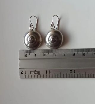 Pendientes étnicos de plata