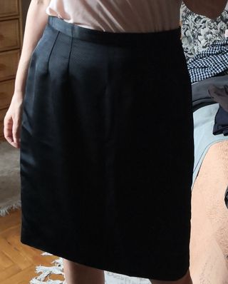 Falda tubo traje 