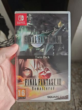 Final Fantasy VII & VIII Remastered switch nuevo