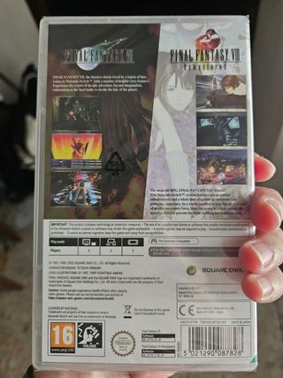 Final Fantasy VII & VIII Remastered switch nuevo