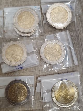 Monedas 2€ Alemania: varios años: 
