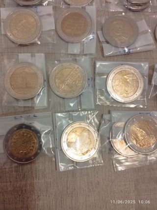 Monedas 2€ Alemania: varios años: 
