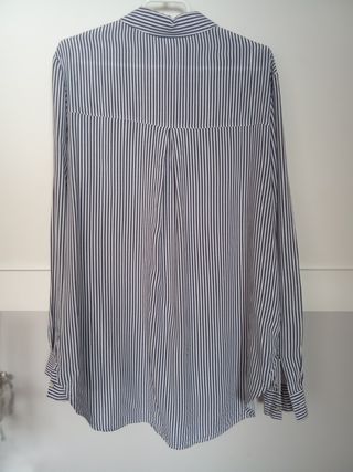 Camisa rayas azul-blanco