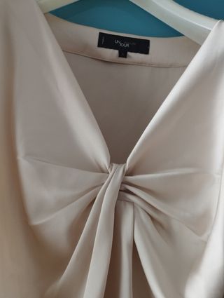 Blusa un jour atelier beige tg L