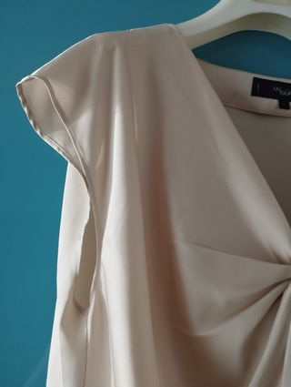 Blusa un jour atelier beige tg L