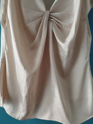 Blusa un jour atelier beige tg L