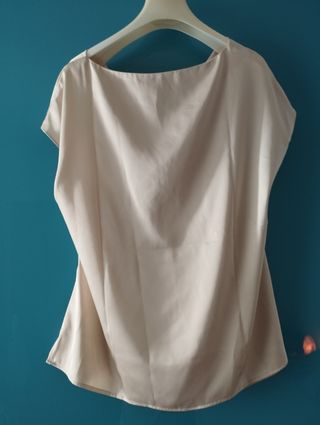 Blusa un jour atelier beige tg L