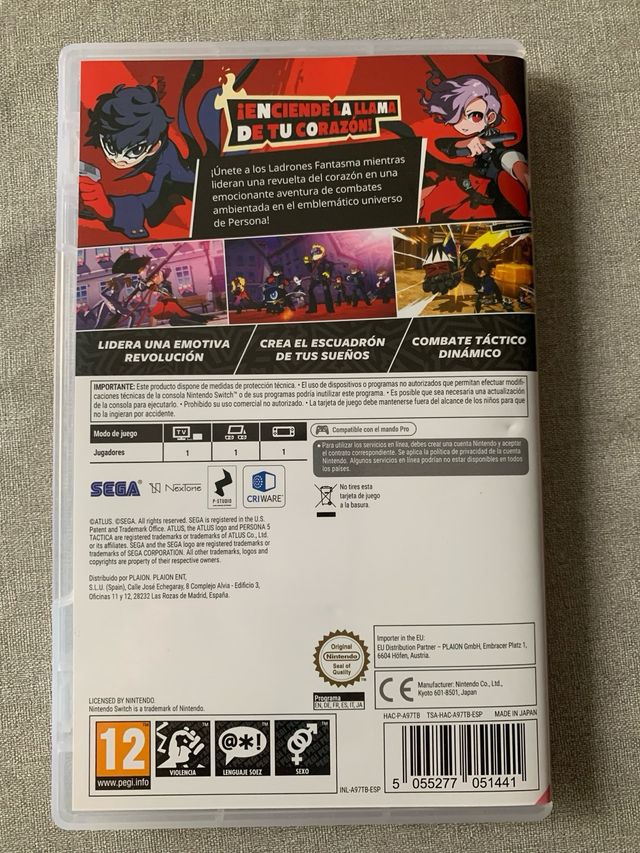 Persona 5 Tactica - Nintendo Switch