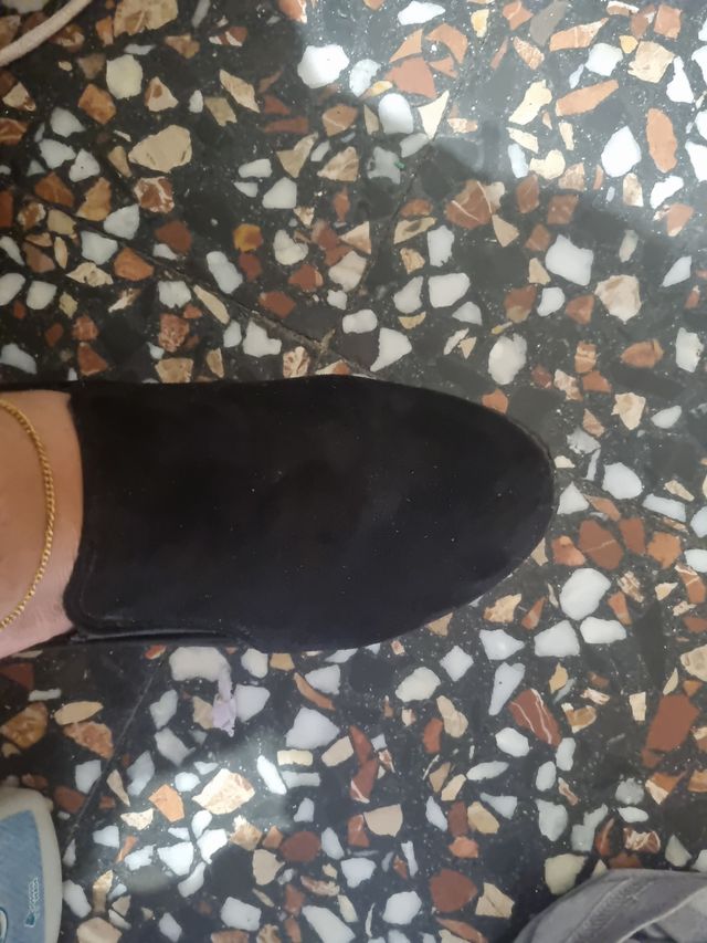 Botines negros tacón bajo - nº 39-40