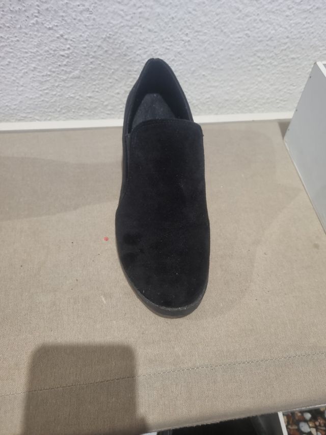 Botines negros tacón bajo - nº 39-40