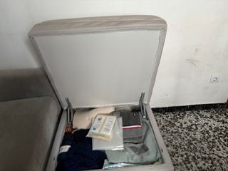 Puff Ikea Vallentuna - Gris Claro