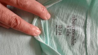 2 Camisetas Abercrombie Kids - Gris & Verde Agua