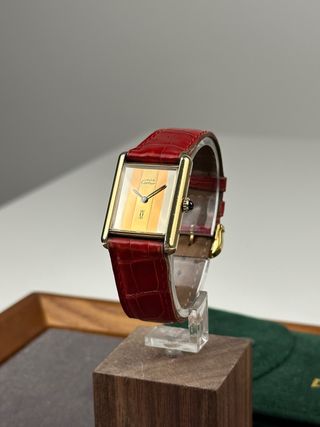 Cartier Tank Must de Trinity Dial (mecanico)
