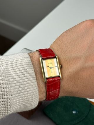Cartier Tank Must de Trinity Dial (mecanico)