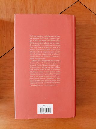 Vivir para contarla.