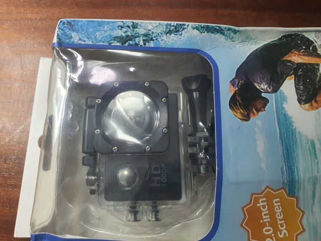 Câmera esportiva 1080p Full HD