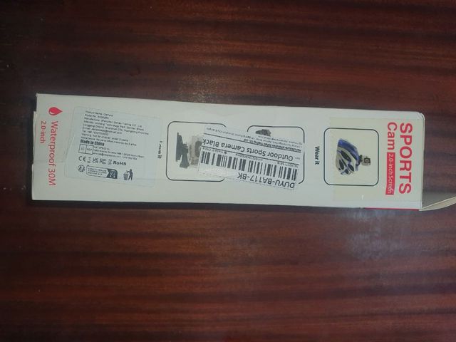 Câmera esportiva 1080p Full HD