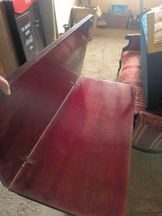 Mesa madera antigua extensible