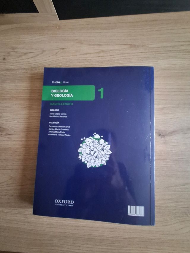Inicia Biología y Geología 1.º Bachillerato. Li...