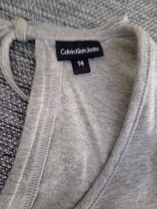 Canotta Grigia Calvin klein