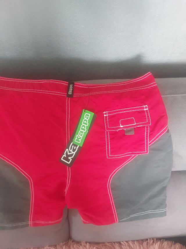 Costume Kappa Uomo Tg.L - Rosso/Grigio