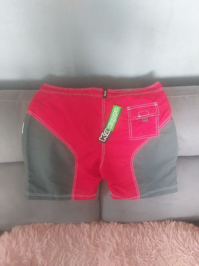 Costume Kappa Uomo Tg.L - Rosso/Grigio