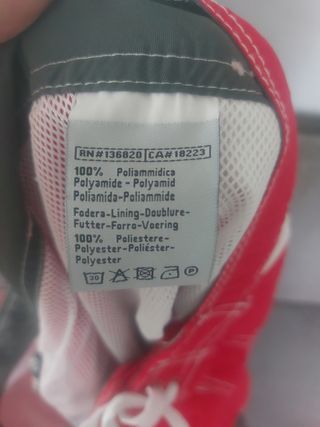 Costume Kappa Uomo Tg.L - Rosso/Grigio