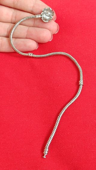 Pulsera charms plata