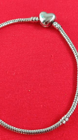 Pulsera charms plata