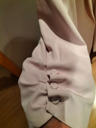 Traje rosa mujer - americana & pantalón Talla 52
