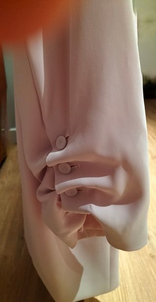 Traje rosa mujer - americana & pantalón Talla 52