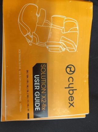 2 sillas coche Cybex X2-FIX