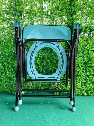 Silla de baño plegable  con espaldar