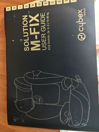 Sillas coche Cybex M-Fix (2)