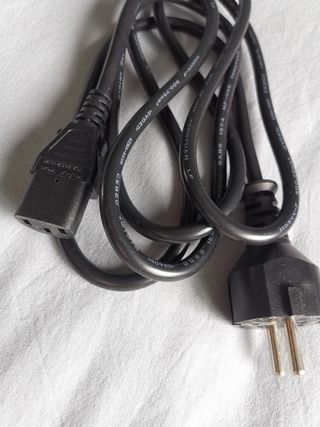 Cable alimentación IEC -Schuko