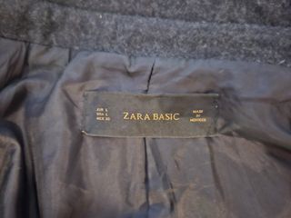 Cappotto Zara grigio tg L