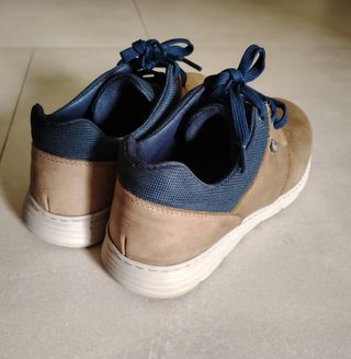 Zapatos On Foot marrón-azul, num 40