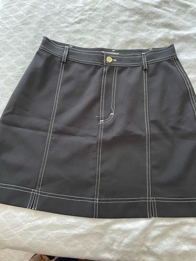 Falda negra Trafaluc - Talla L