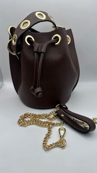 Bolso bandolera marrón