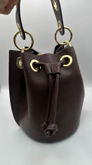 Bolso bandolera marrón