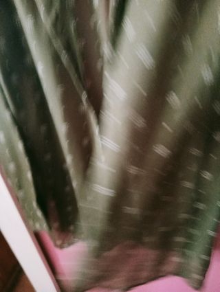 Camisa fluida verde oliva