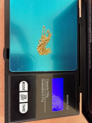 Cadena oro 18k - Elegante