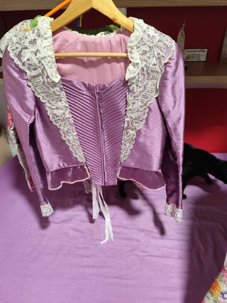 Traje Fallera: falda y dos corpiños 