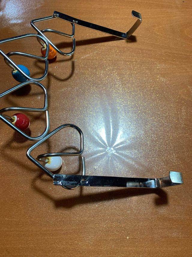 Appendiabiti da porta 5 ganci