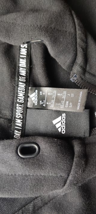 Chaqueta Adidas negra - Talla L