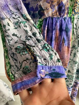 Vestido Zara multicolor talla S