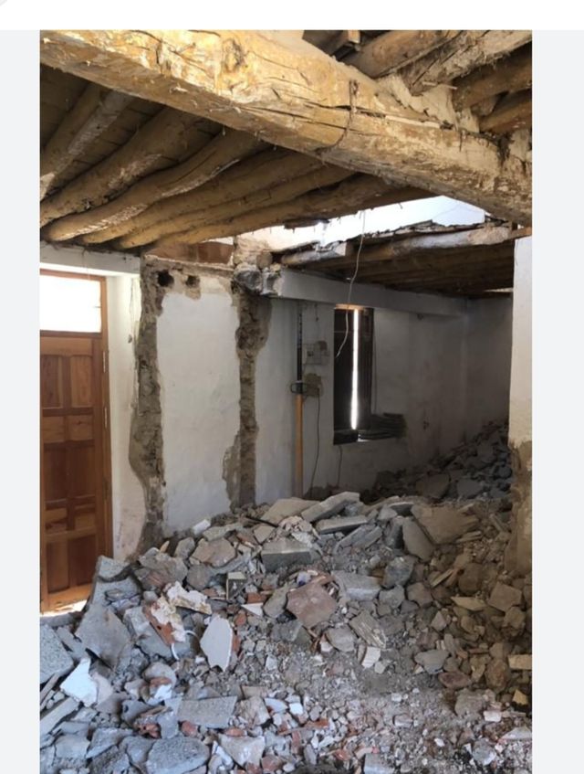 Escombros de demolición